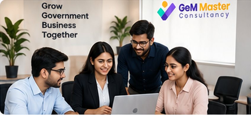 GeM Master Consultancy team working together — Grow Government Business Together